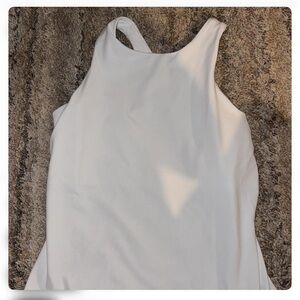 White Sleeveless Top
